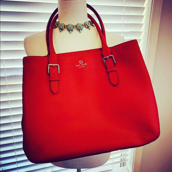 kate spade Handbags - Kate Spade Cove Street Red Airel Shoulder Bag